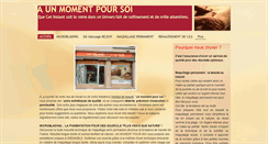 Desktop Screenshot of massage-grenoble.com