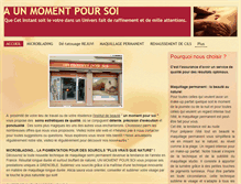 Tablet Screenshot of massage-grenoble.com